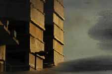 Water Reflection Of Building Stock Photo Water Reflection Of Building Stock Photo