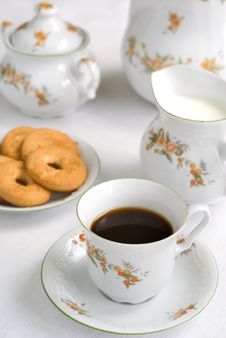 Tea Or Coffee Set Royalty Free Stock Photos Tea Or Coffee Set Royalty Free Stock Photos