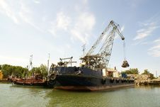 Harbor Of Fisherman S Wilage Royalty Free Stock Photography Harbor Of Fisherman S Wilage Royalty Free Stock Photography