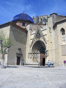 Church Morella Royalty Free Stock Image Church Morella Royalty Free Stock Image