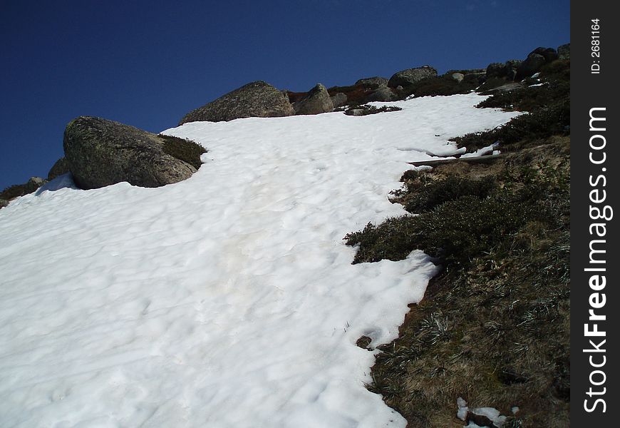 Thredbo, Snowy Mountains of Australia. Thredbo, Snowy Mountains of Australia