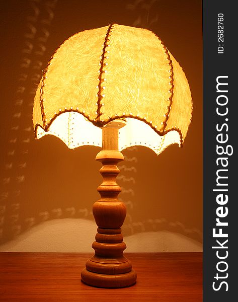 Old Table  Lamp
