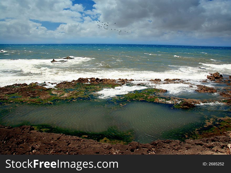 Atlantic Ocean In Morocco