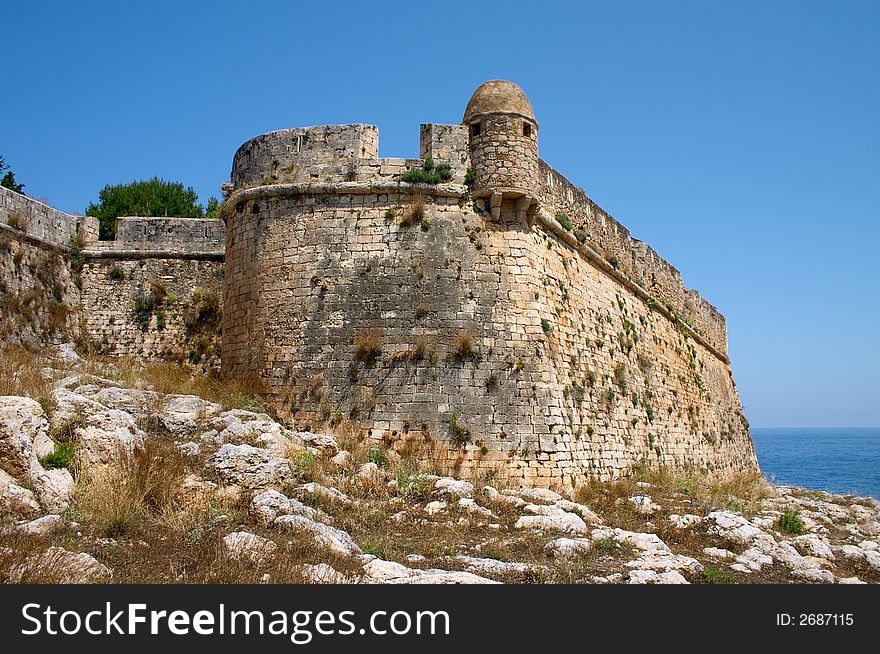 Ancient Stronghold In Greece