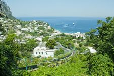 Italian Island Capri Royalty Free Stock Photo