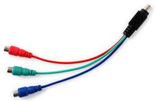 Video Card Cable Royalty Free Stock Image