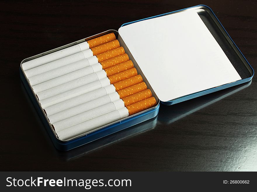 A pack of cigarettes.