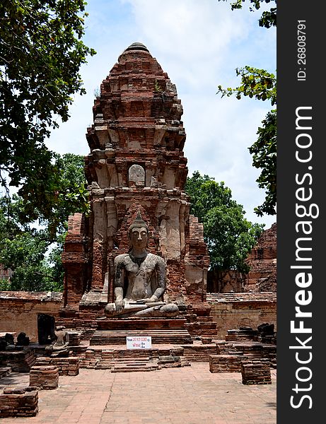 Ruin temple in Thailand