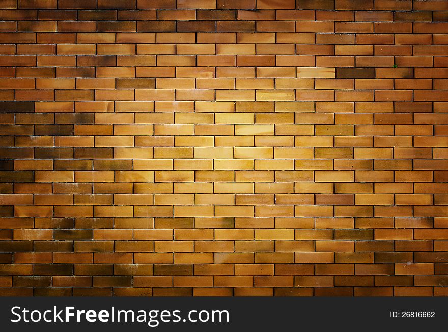 Old brick wall background
