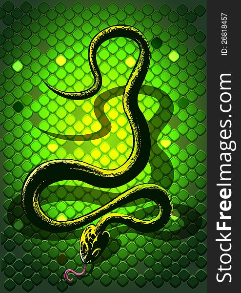 Snake green