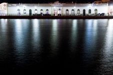 Tavira City By Night Royalty Free Stock Photography Tavira City By Night Royalty Free Stock Photography