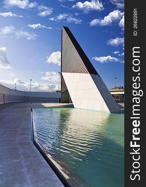 View of the monument that represents an homage to the Portuguese Soldiers fallen in the Ultramar war 1961-1975. Lisbon, Portugal. View of the monument that represents an homage to the Portuguese Soldiers fallen in the Ultramar war 1961-1975. Lisbon, Portugal.