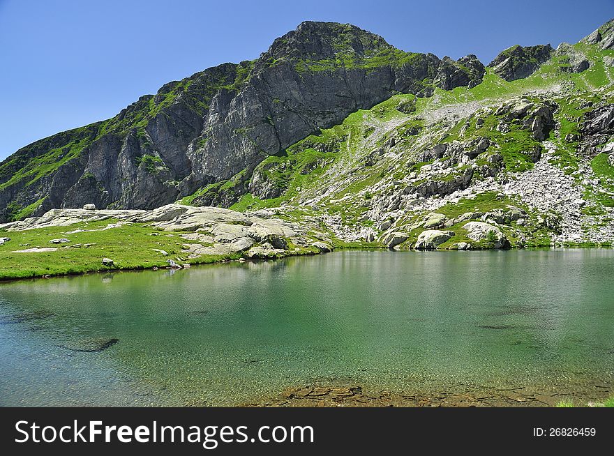 Alpine Lake. Ossola Valley. Italy