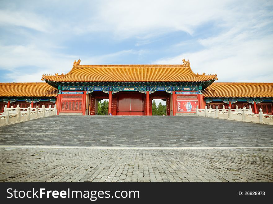 Gate of the Forbidden City.