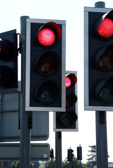 Traffic Light Royalty Free Stock Photo Traffic Light Royalty Free Stock Photo
