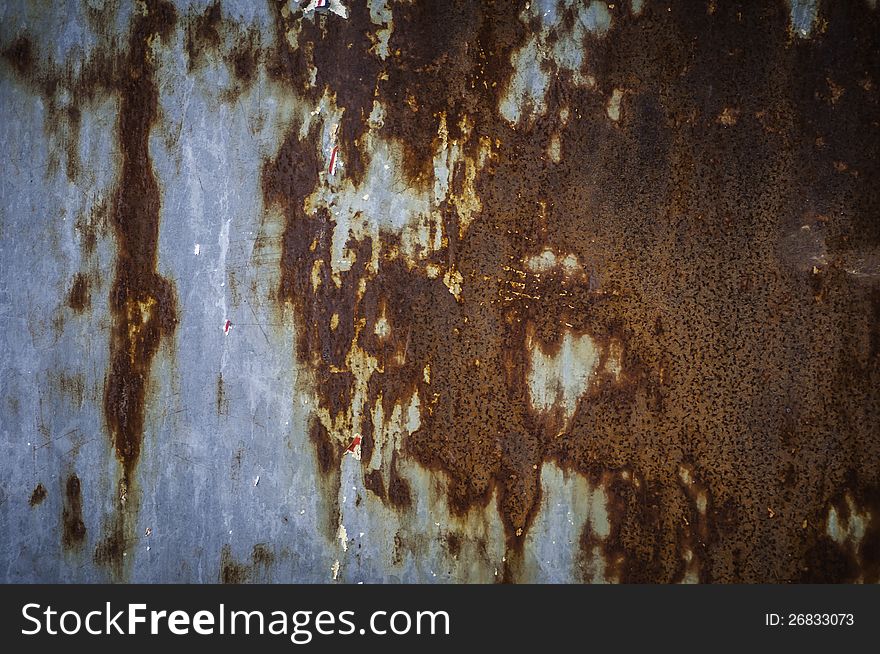 Rusty Iron For Background