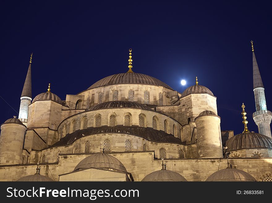 Blue Mosque at Istanbul Turkey