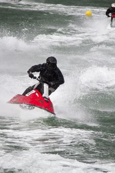 Jet Boat Racing Royalty Free Stock Photography Jet Boat Racing Royalty Free Stock Photography