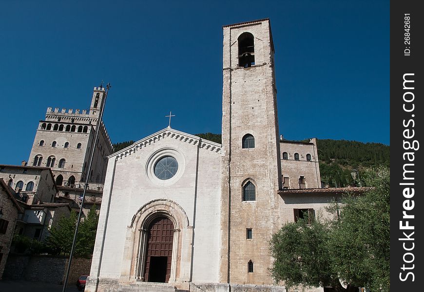 San Giovanni Church in Gubbio-Italy