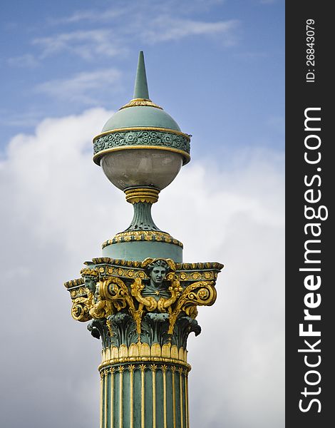 Column In The Place De La Concorde