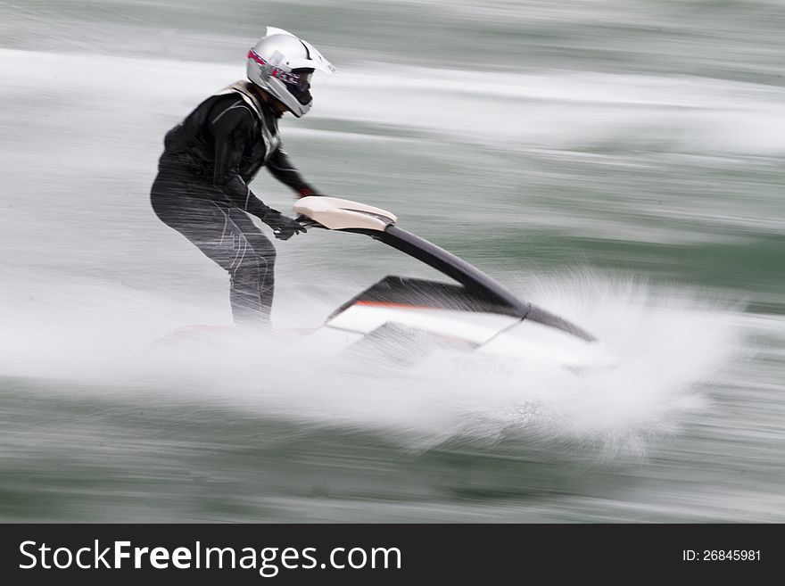 Jet boat racing