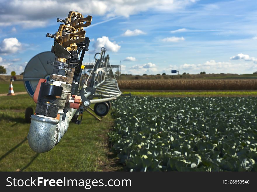 Modern irrigation system - details