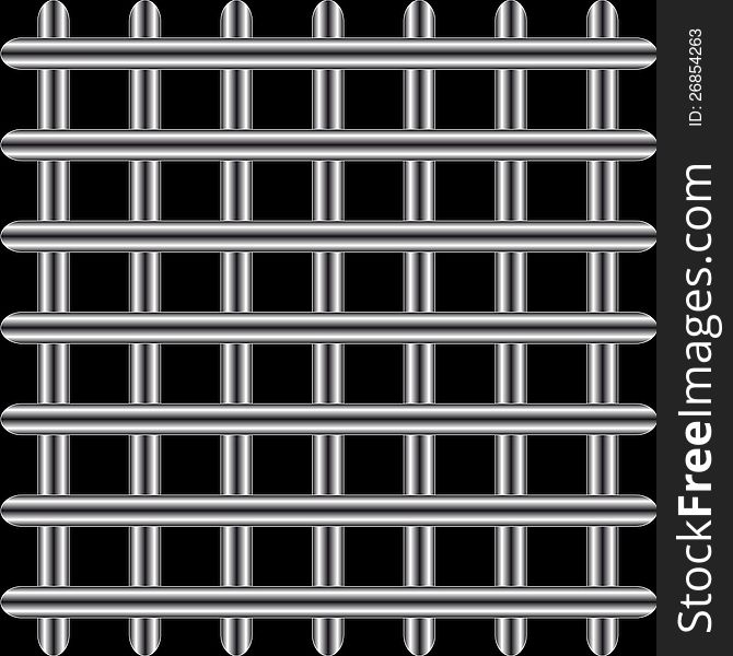 Structure from a lattice on a black background. Structure from a lattice on a black background