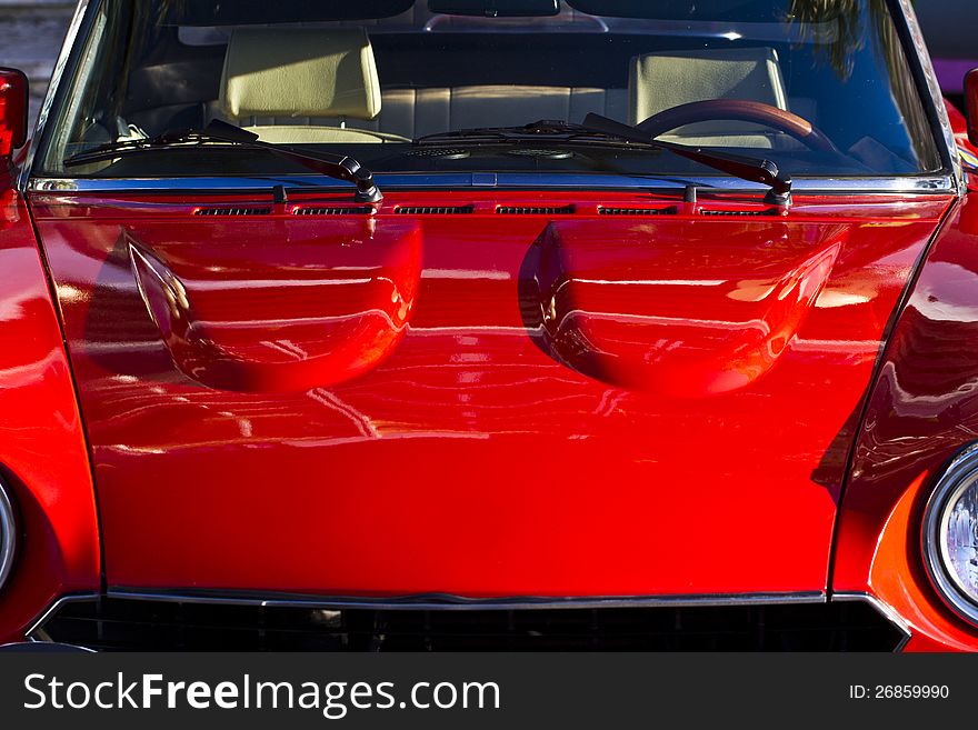 Vintage car detail