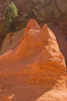 Colorful Landscape Near Roussillon Royalty Free Stock Photo Colorful Landscape Near Roussillon Royalty Free Stock Photo