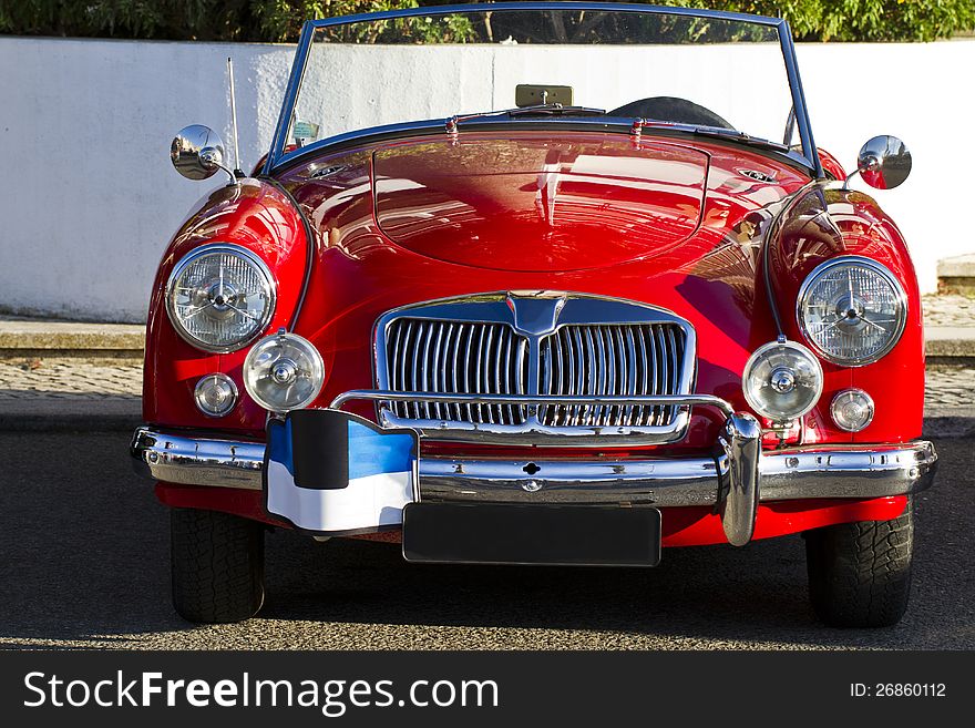 Vintage car detail