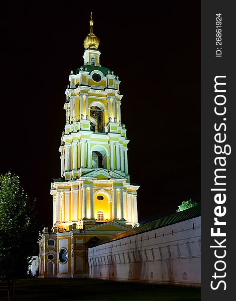 Novospassky monastery in Moscow, Russia. Founded in 1490