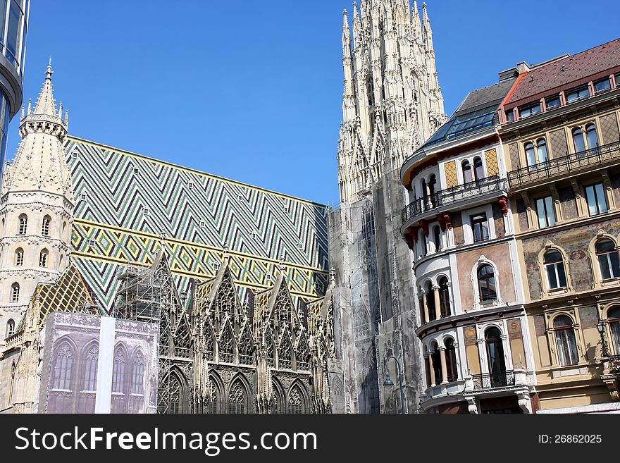 Stephansdom in Vienna, Austria