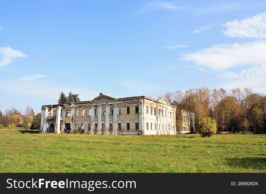 Old abandoned mansion