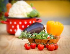 Fresh Organic Vegetables Stock Images