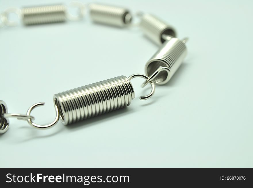 Stainless steel spring coils