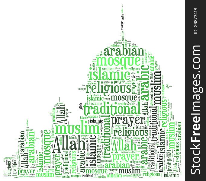 Muslim Info-text Graphics