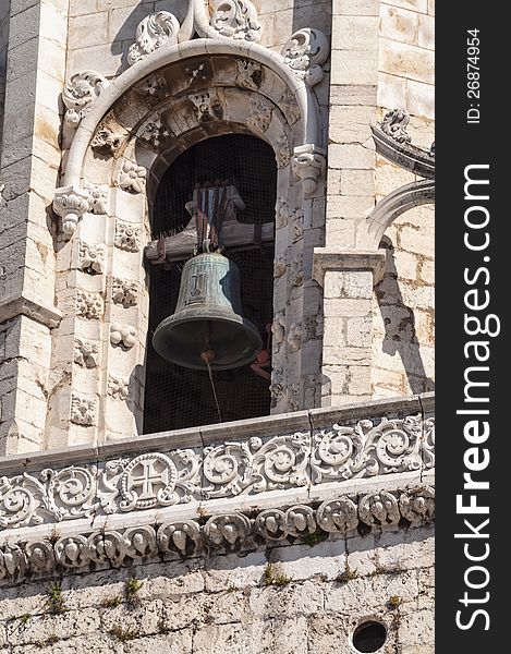 The Hieronymites Monastery tower's bell. The Hieronymites Monastery tower's bell.