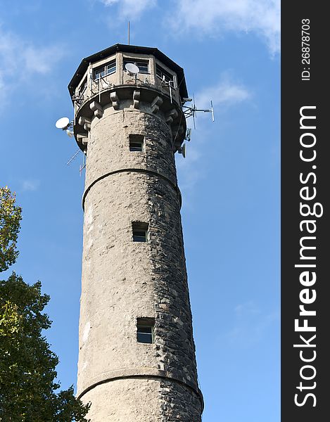 Svatobor radiocomunication towers and lookout tower