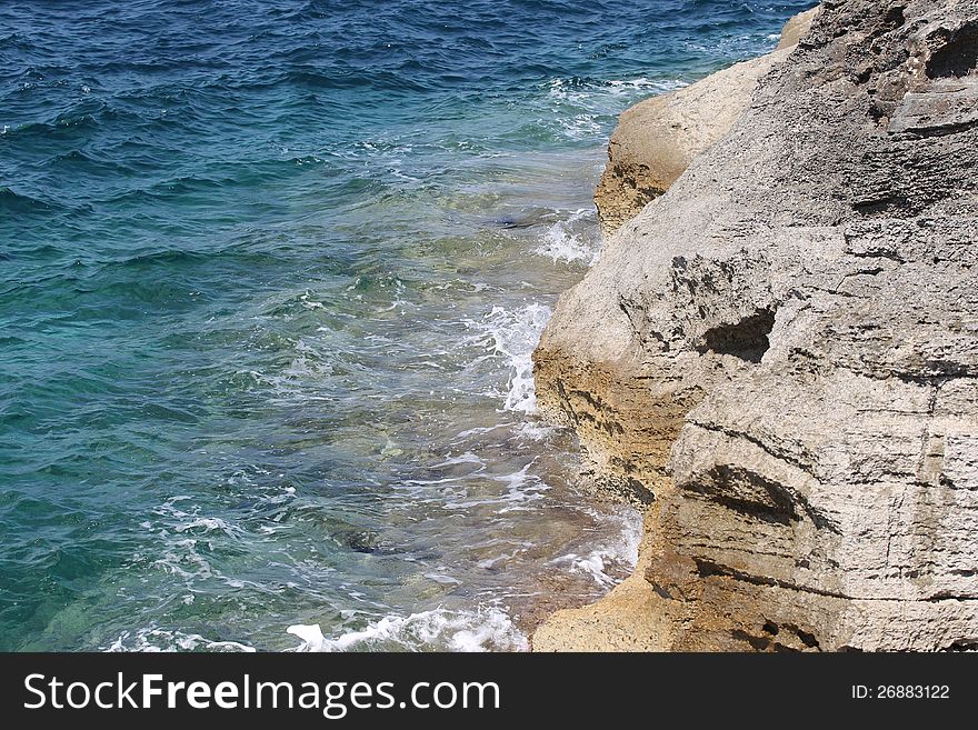 Seascape On The Island Of Formentera