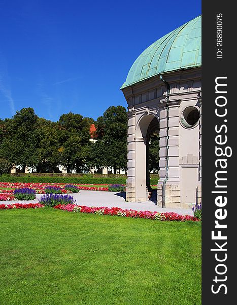 Beautiful Hofgarten in Munich Germany