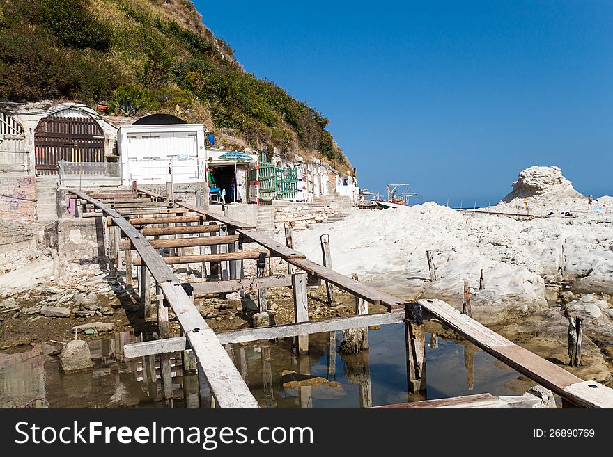 The caves of the Passetto (Ancona)