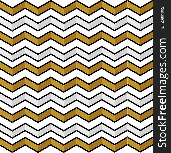 Seamless geometric pattern with zigzags for design