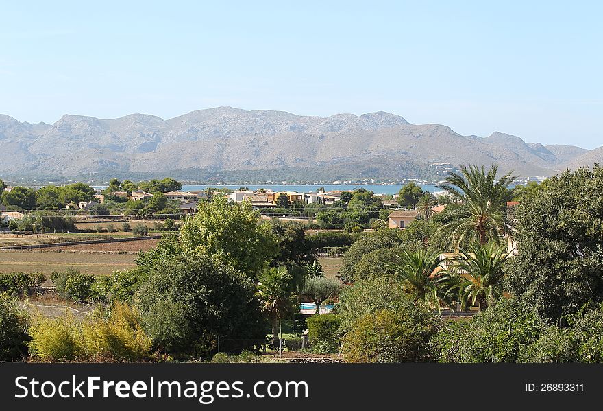 Landscape On The Island Of Mallorca