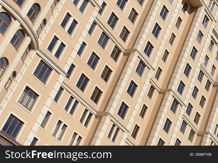 Windows of the modern building