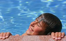 Young Boy Enjoying The Sun Stock Photography Young Boy Enjoying The Sun Stock Photography