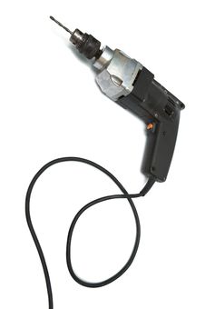 Powerful Electric Drill Stock Image Powerful Electric Drill Stock Image