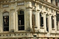 Demolished Old Building Royalty Free Stock Photos Demolished Old Building Royalty Free Stock Photos