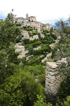 Ancient Gordes Hilltop Village Provence France Royalty Free Stock Images Ancient Gordes Hilltop Village Provence France Royalty Free Stock Images