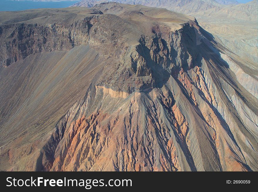 Beautiful mountain formation in Arizona. Beautiful mountain formation in Arizona