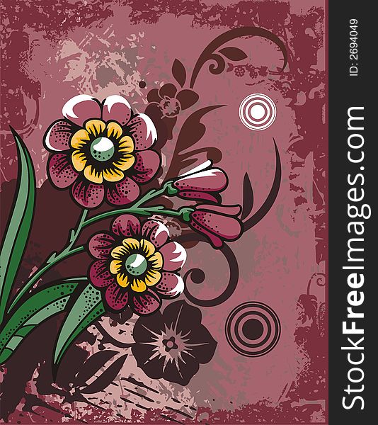 Floral Background Series